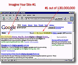 Click to see excellent results in google