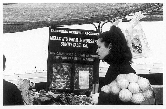 Kate at Alameda Farmer's Market, SF, CA