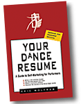 Picture of the printed version of Your Dance Resume
